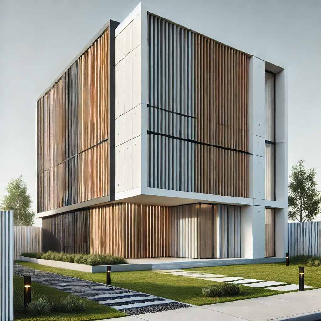 نمای مدرن مینیمال