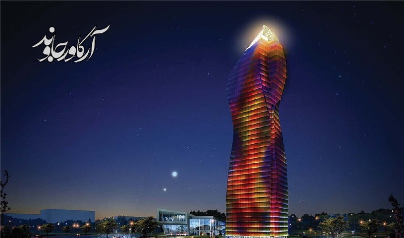 نمونه های موفق طراحی نما در باکو: الهام از معماری آذربایجان 10 برج سوکار باکو