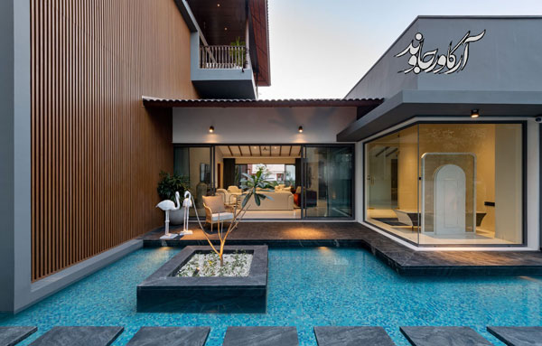طراحی شاه نشین ویلا