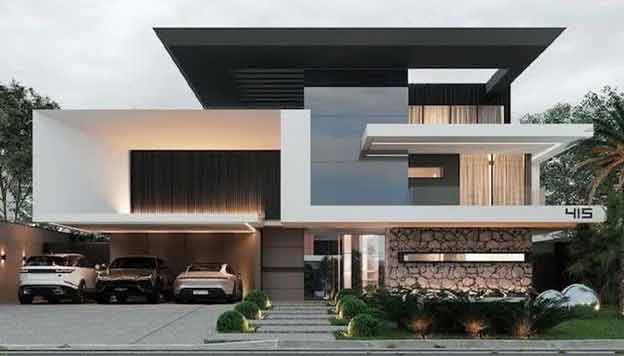 ویلای دوبلکس مدرن